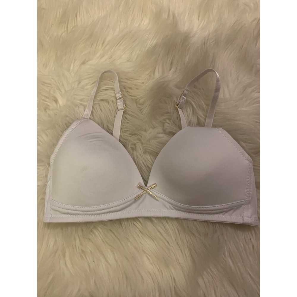 nicole miller New York Wire Free Lined Demi Bra White 32A